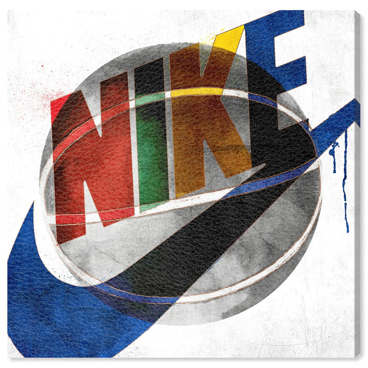 Basketball Design Bold Framed On Canvas Print