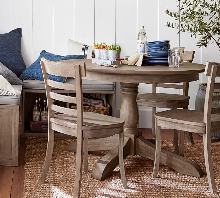 Owen Round Pedestal Extending Dining Table