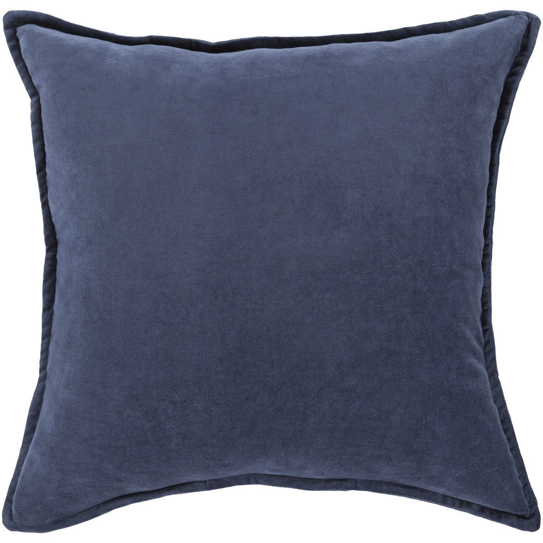 Cotton Velvet Pillow With Insert-18"x18"