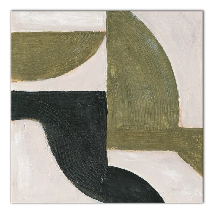 Abstract Moody Shapes 30x30
