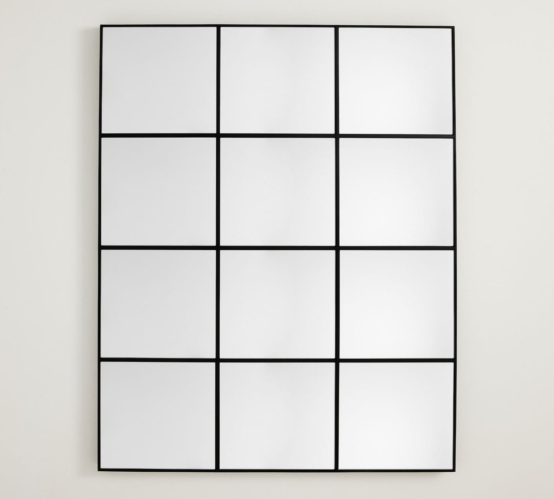 Hayes Paned Rectangular Mirror