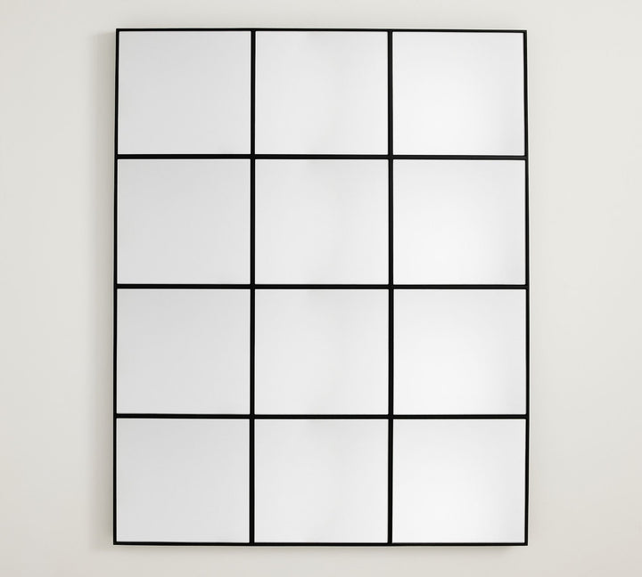 Hayes Paned Rectangular Mirror
