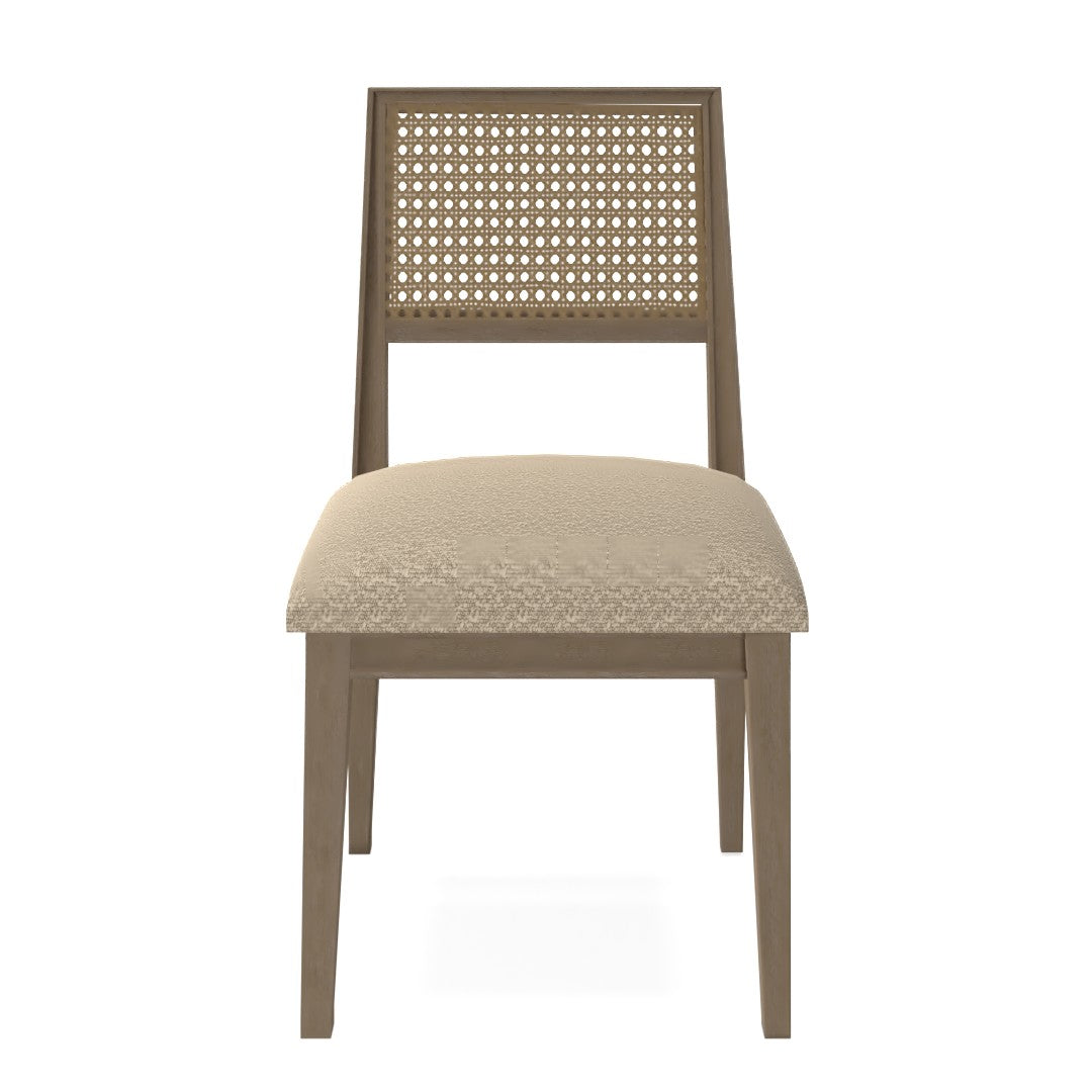 Deleon Side Chair in Light Brown - Set of 2