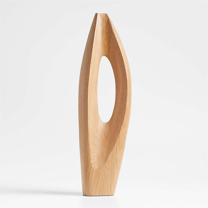 Izumo Light Oak Wood Decorative Sculpture 21