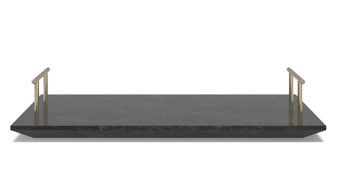 Hayes Marble Serving Board with Handles
