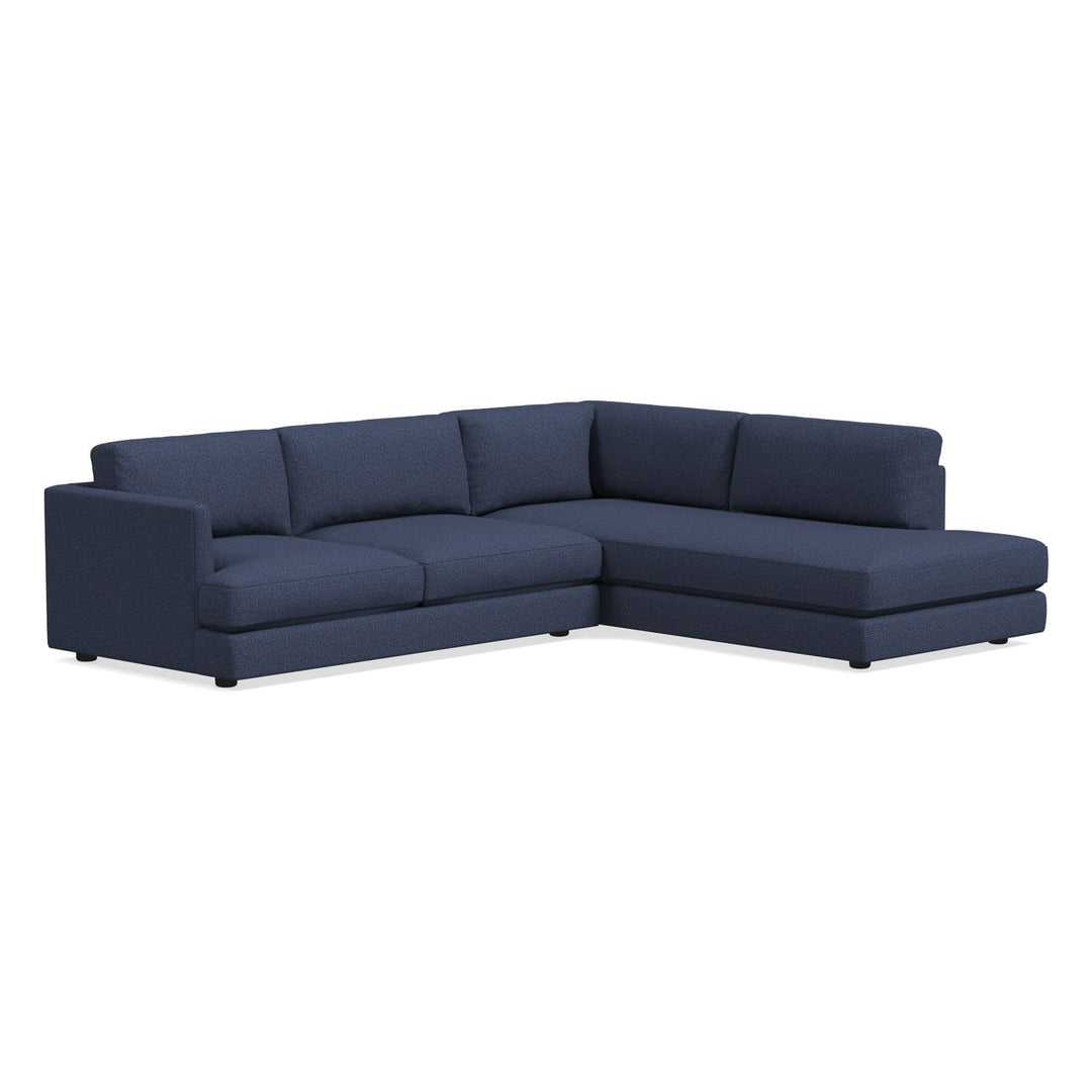Haven Right 2 Piece Bumper Chaise Sectional