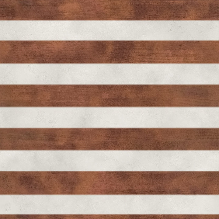 Striped Marble Wood Bookend