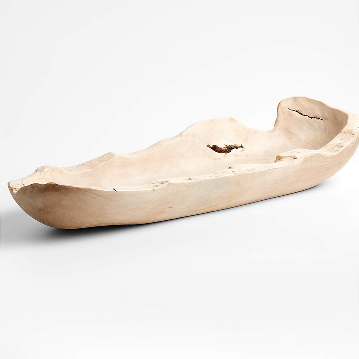 Cosimo Oversized Teak Wood Centerpiece Bowl