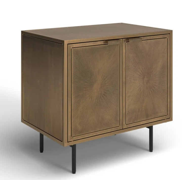 Melissa Metal Accent Cabinet
