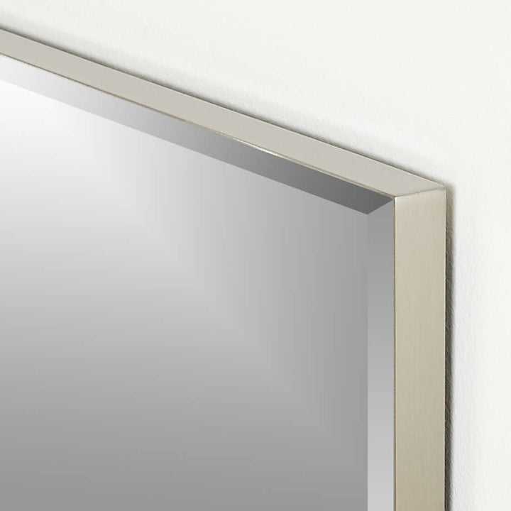 Edge Silver Rectangle Mirror