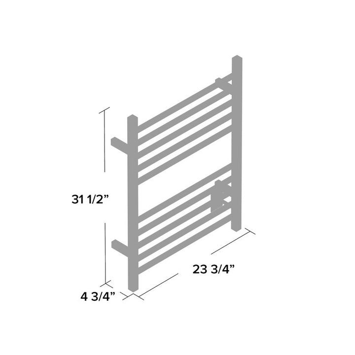 RSWH B Radiant Wall Mounted Electric Towel Warmer