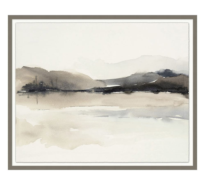 On the Horizon Floating Frame Print With Frame 43.5"x35.5"