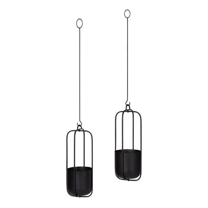 Jansen Metal Hanging Planter Set of 2