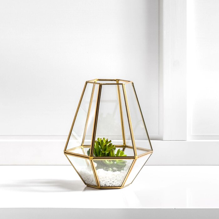 Hurricane 7.75 Glass Tabletop Tealight