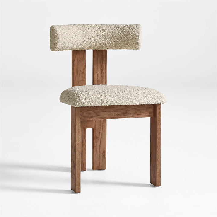 Ceremonie Natural Boucle Dining Chair
