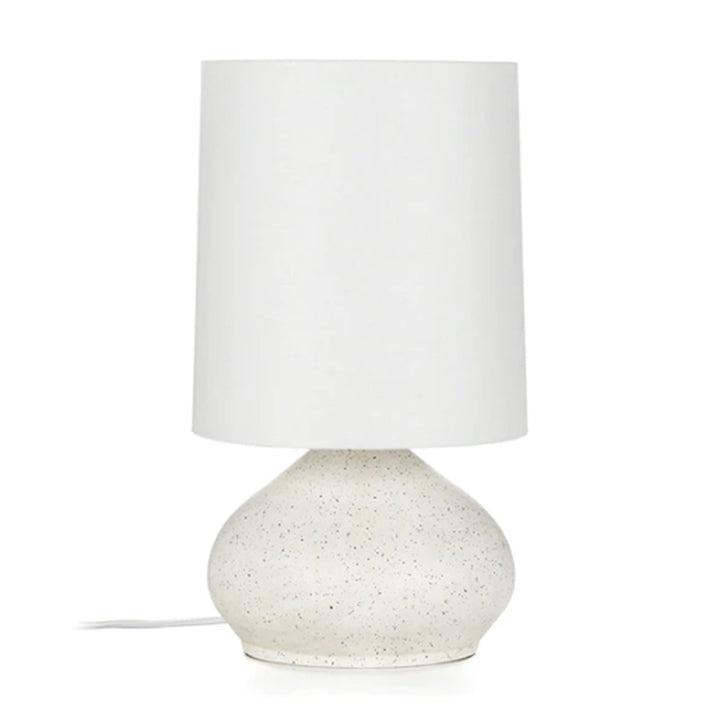 Rama White Table Lamp-21"