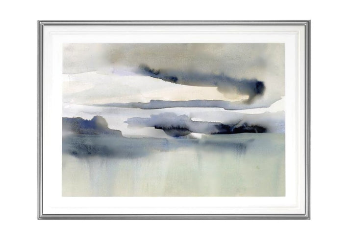 Passing Through Painting Print on Paper With Frame