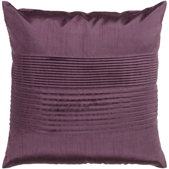Arber Pleated Throw Pillow Cover With Insert-18"x18"