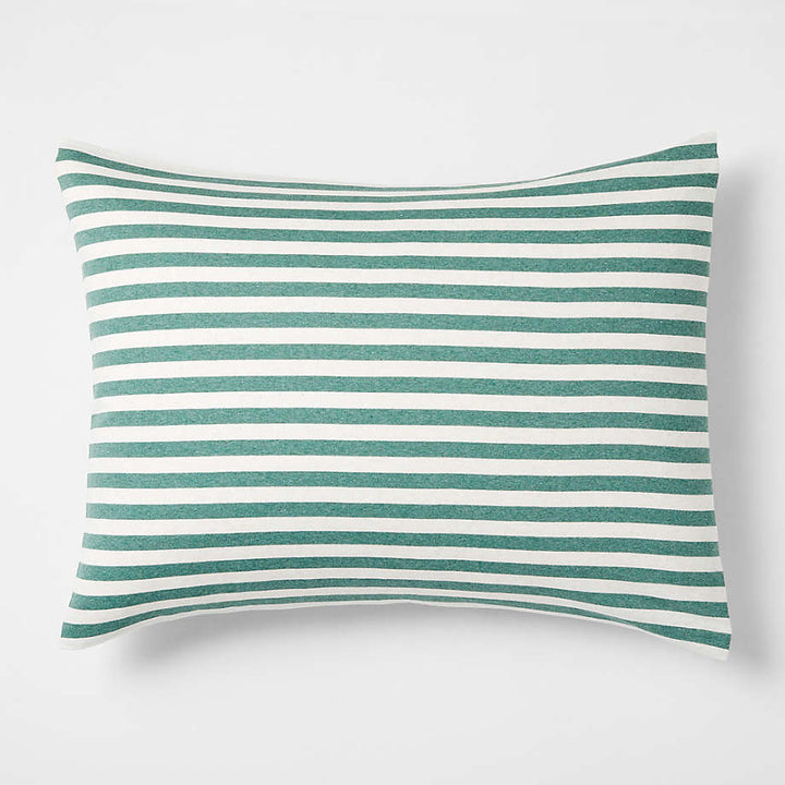 Comfy Tee Green Cotton Jersey Kids Pillow sham