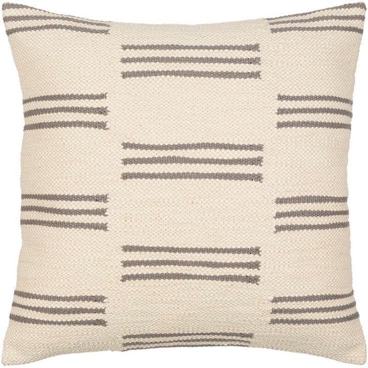 Irvington Cotton Throw Pillow Cover with Insert-22"x22"