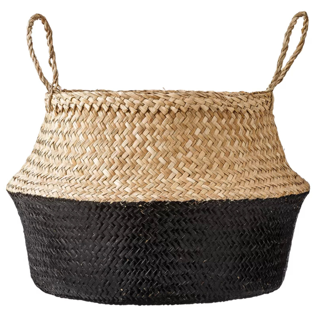 Handmade Seagrass Basket With Handles