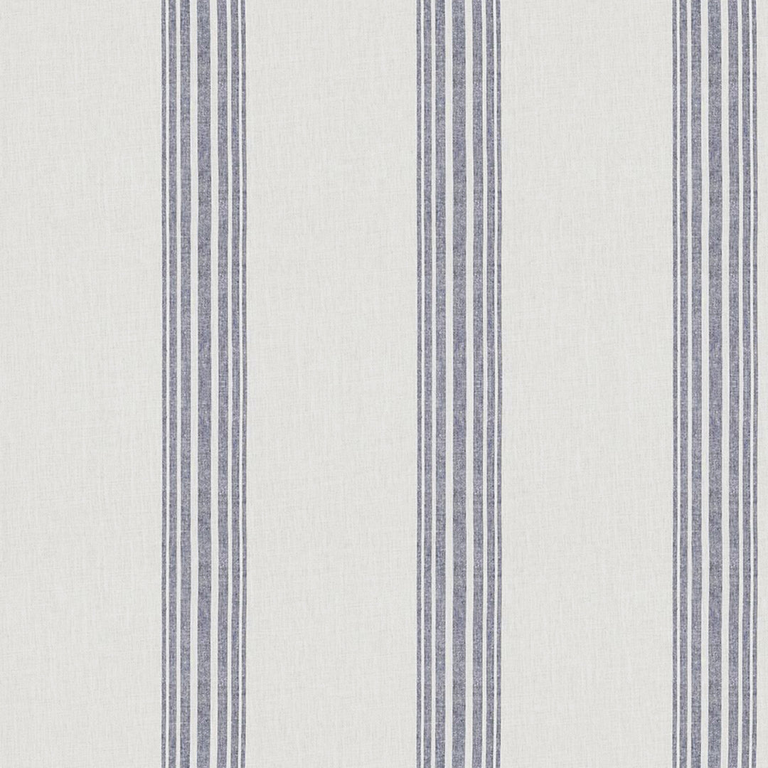 Riviera Striped Linen Cotton Cordless Roman Shade-44"x64"