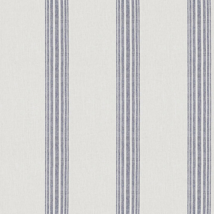 Riviera Striped Linen Cotton Cordless Roman Shade-44"x64"