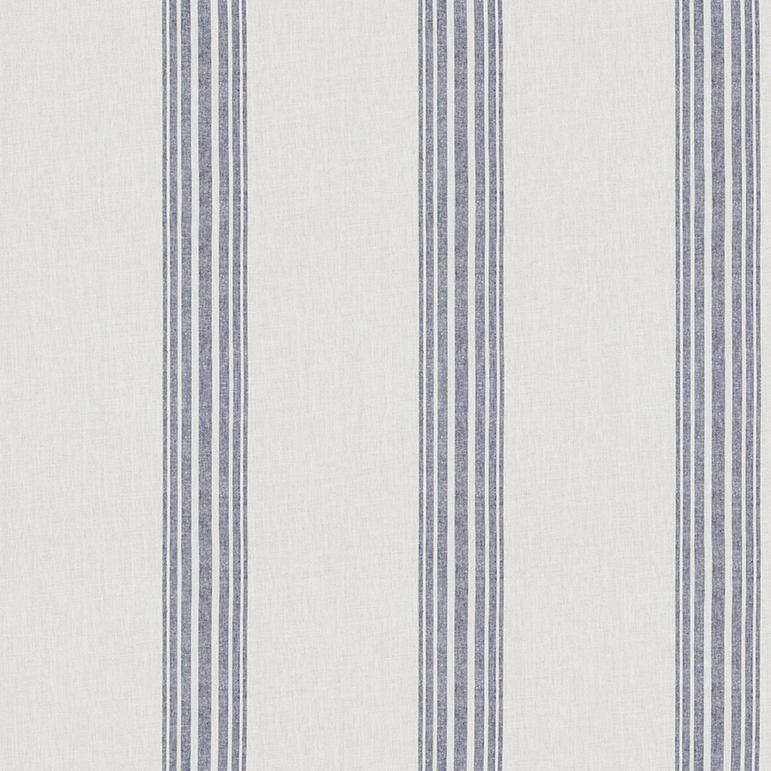 Riviera Striped Linen Cotton Cordless Roman Shade-44"x64"