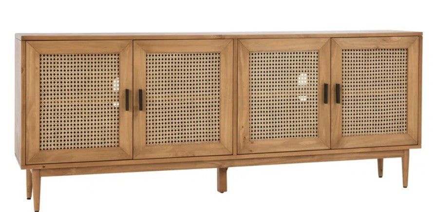 Genie Solid Wood 4 Door Sideboard