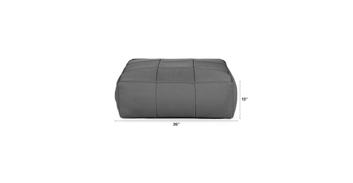 Corvos Met Black Ottoman