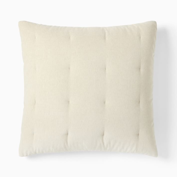 Classic Cotton Velvet Tack Stitch Sham