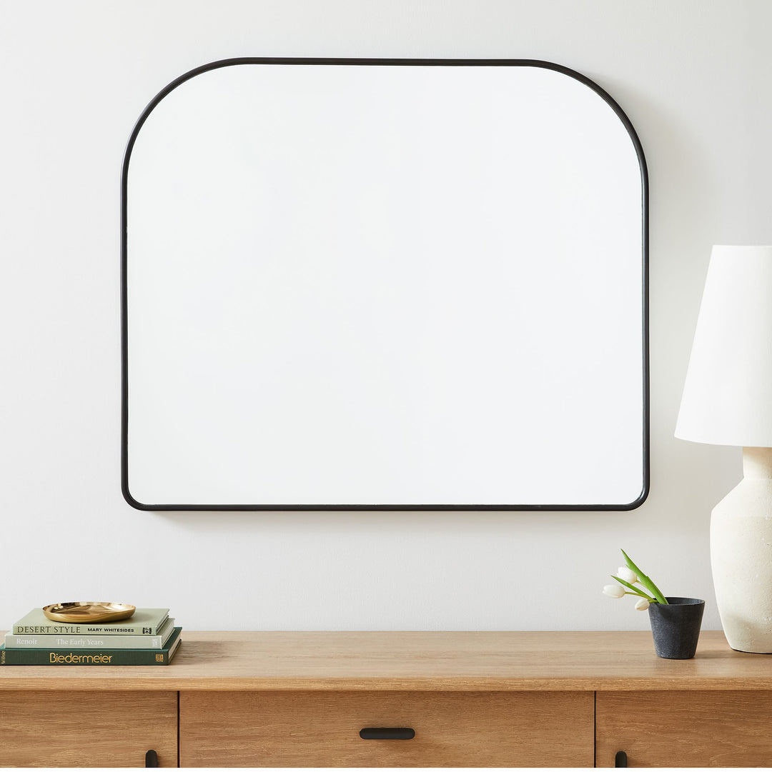 Streamline Wide Arch Mantel Mirror