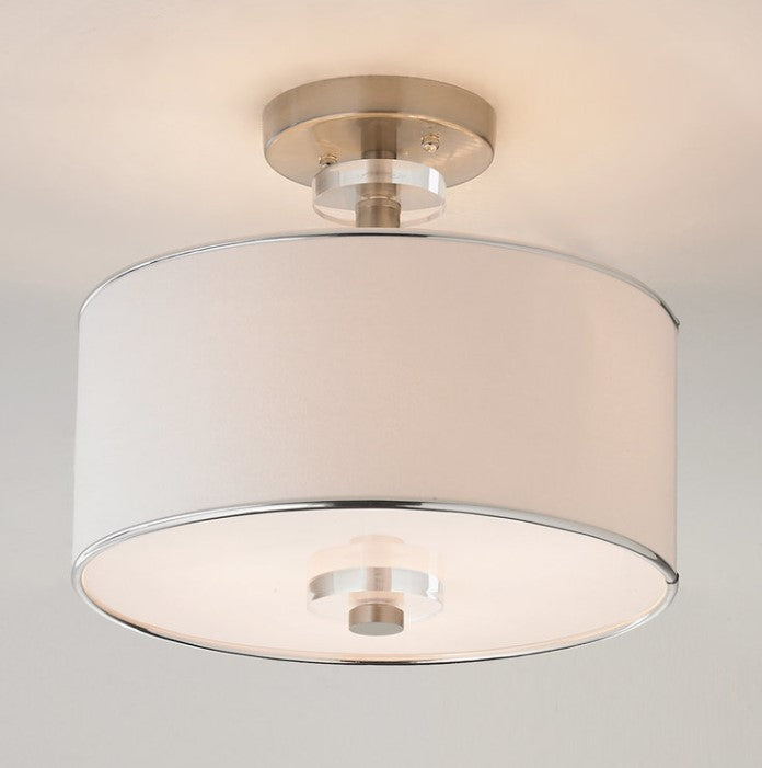 Modern Sleek Semi-flush Ceiling Light