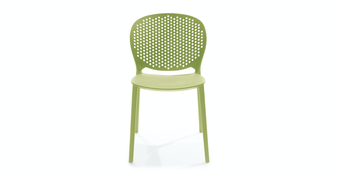 Dot Citrus Green Dining Chair