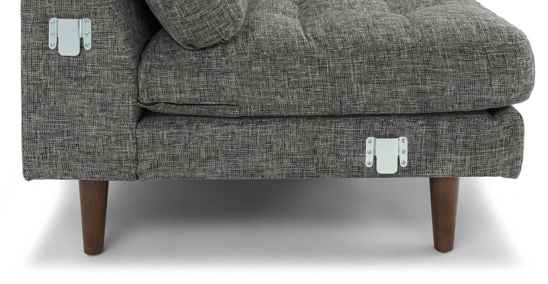 Sven Briar Gray Left Sectional Sofa