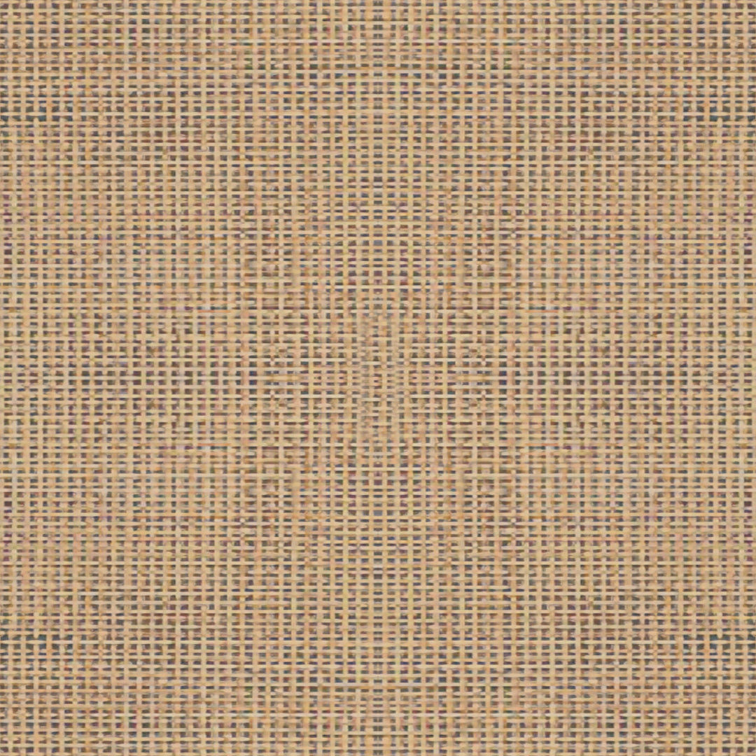 Blake Light Brown Teak and Rattan Tall Storage Cabinet