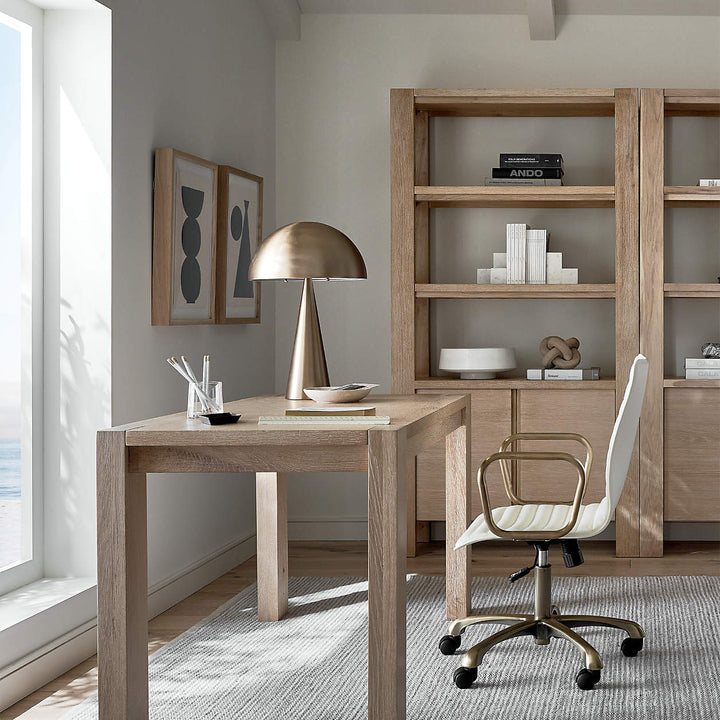 Terra Natural White Oak Wood Bookcase