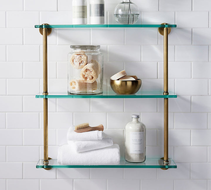 Linden Triple Glass Shelf
