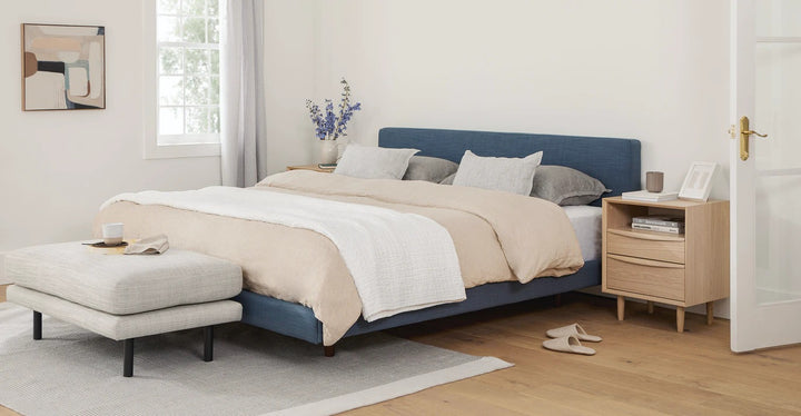 Tessu Caspian Blue Bed- King