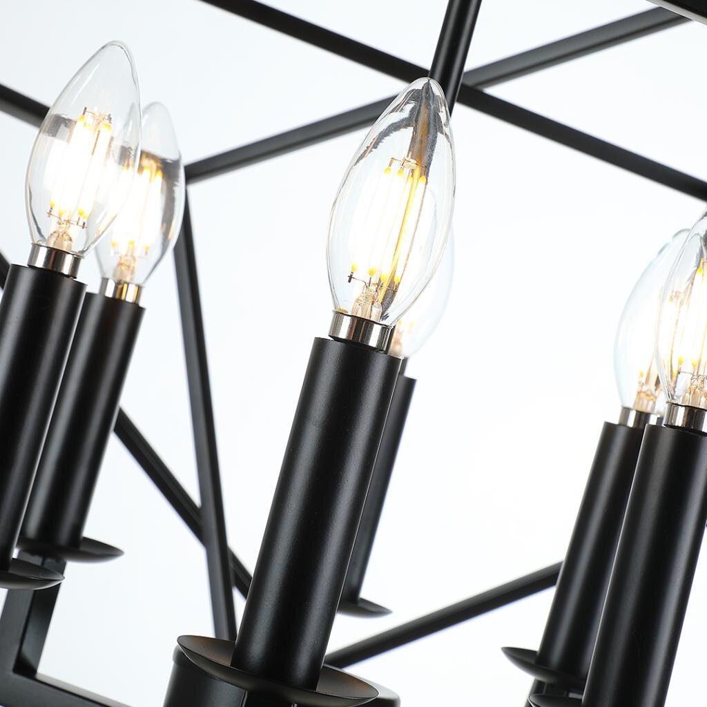 Vindas 6 Light Statement Geometric Chandelier