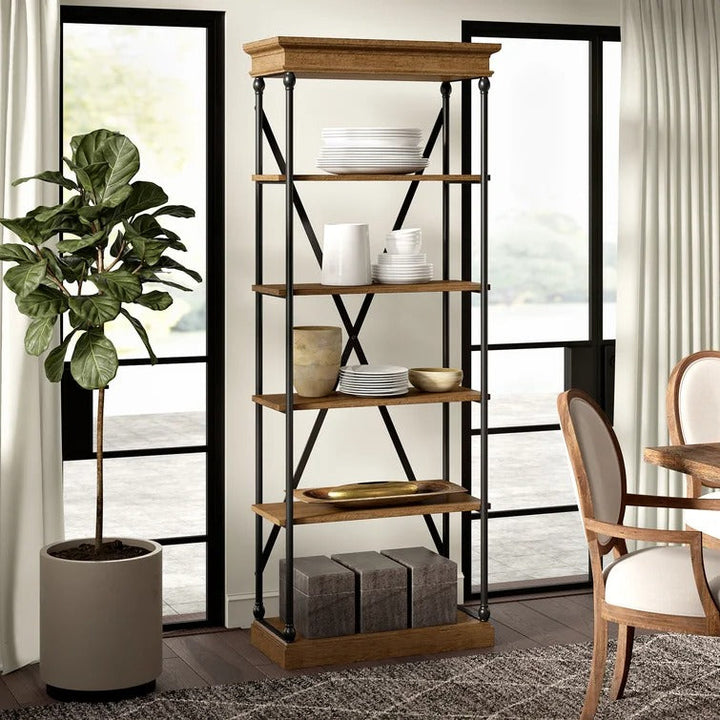 Kyler Etagere Bookcase