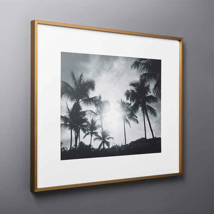 Gallery Brass Frame With White Mat 16"X20"