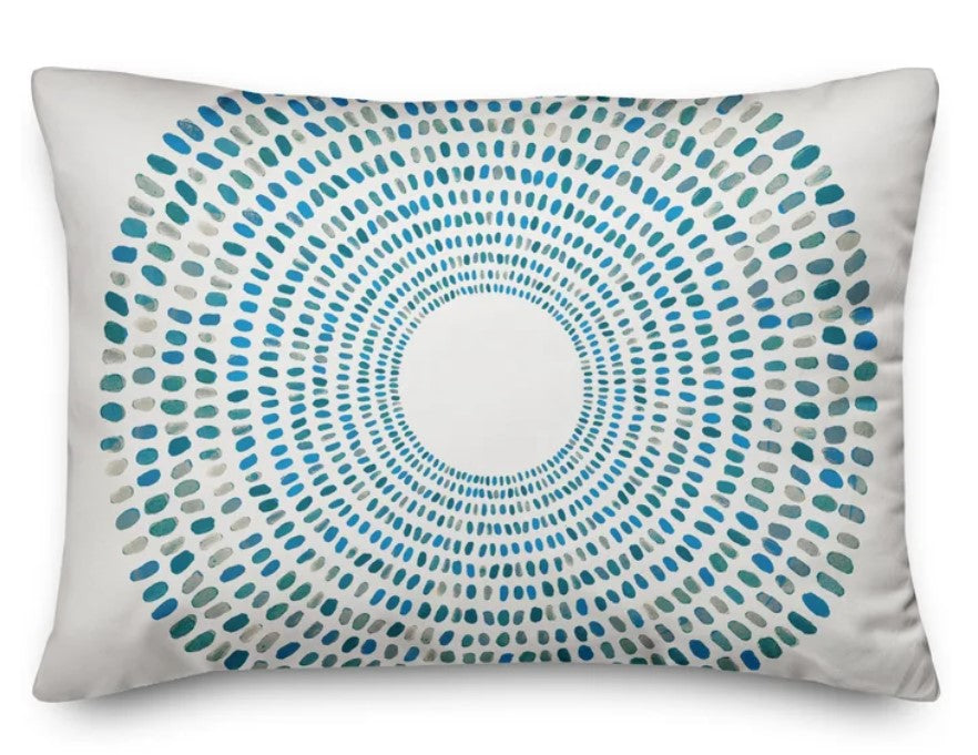 Allman Geometric Indoor Outdoor Throw Pillow