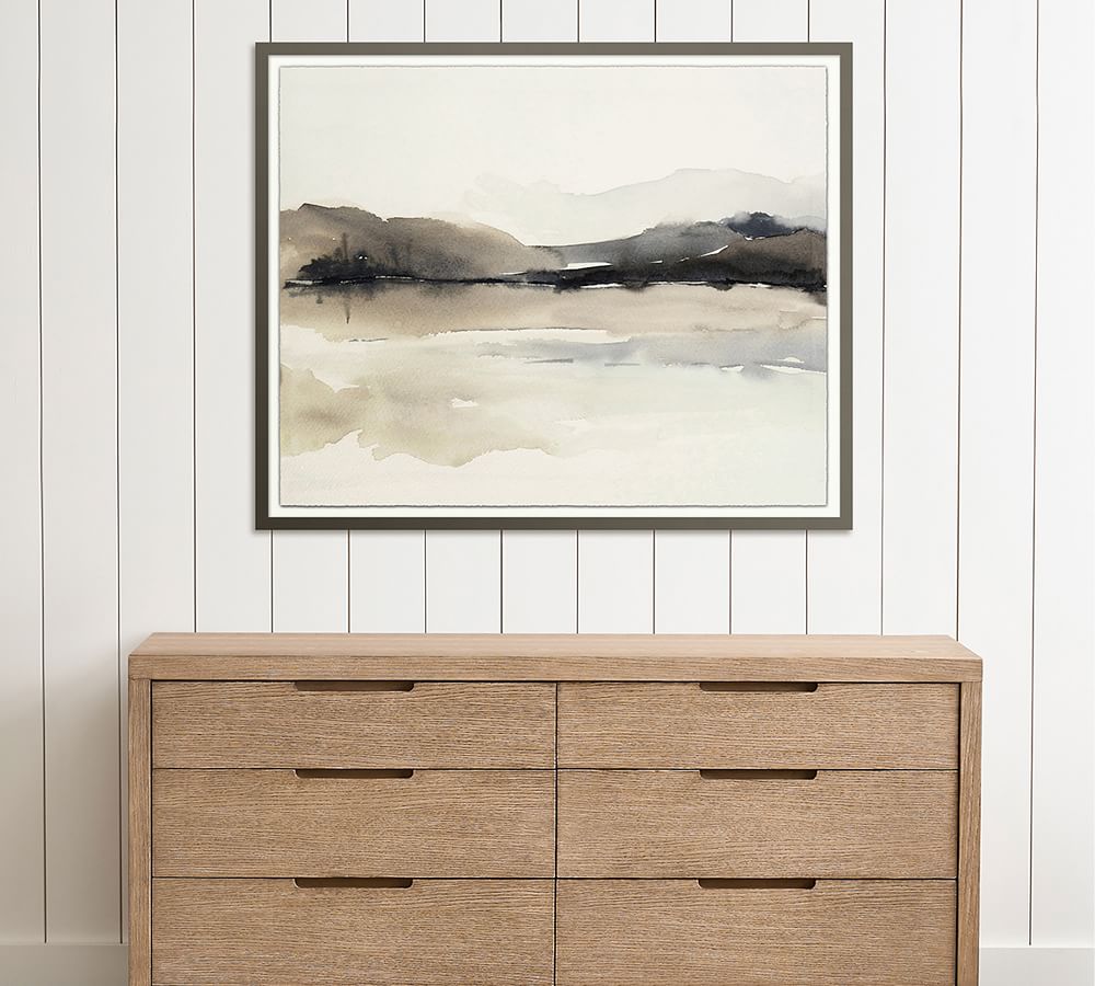 On the Horizon Floating Frame Print With Frame 43.5"x35.5"