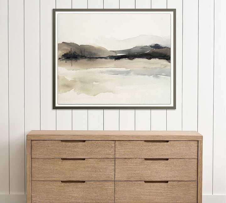 On the Horizon Floating Frame Print With Frame 43.5"x35.5"