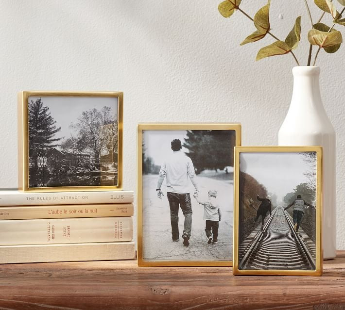 Hagen Picture Frames Brass
