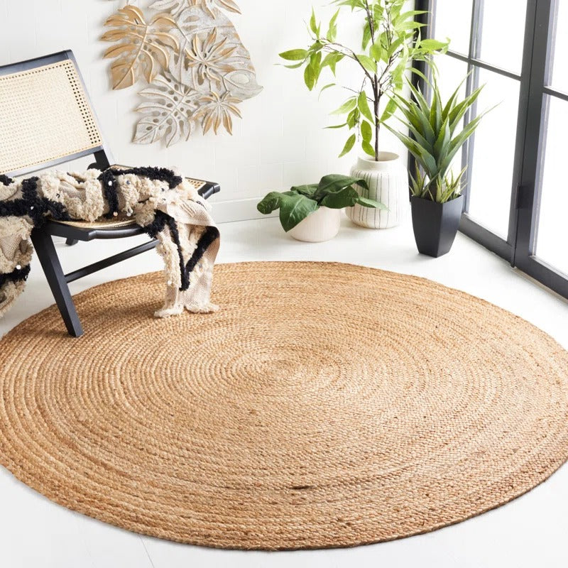 Arria Hand Woven Jute Rug 8'x8'