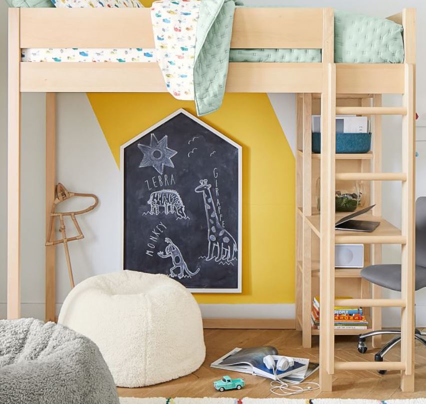 Nash Loft Bed with Desk