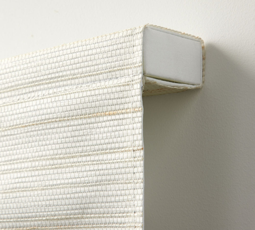 Custom Terrace Natural Blackout Roman Shade-48"x42"