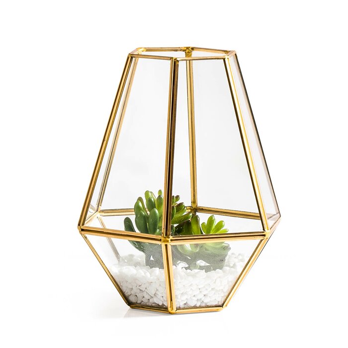 Hurricane 7.75 Glass Tabletop Tealight